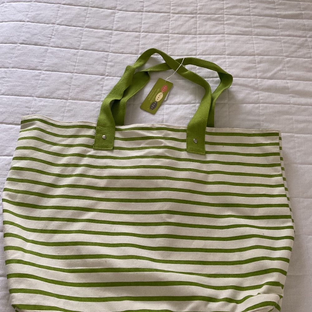 Rock Paper Flower canvas bag